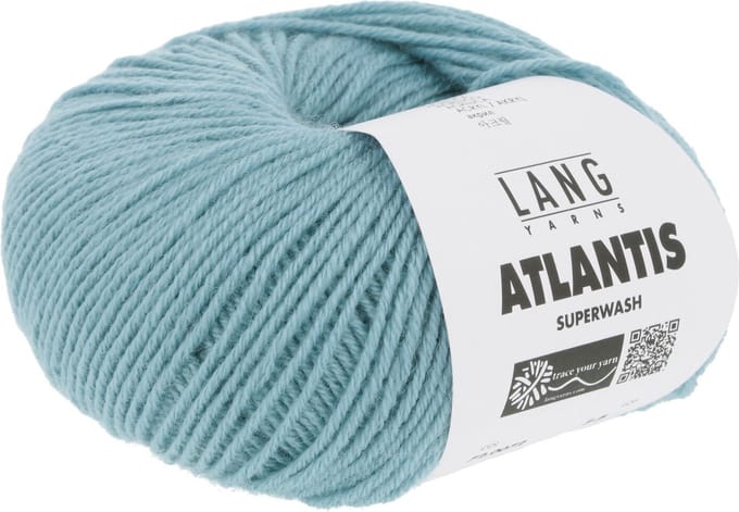 Lang Yarns Atlantis - 72 zeeblauw - Wol/Acryl-Mix Garen