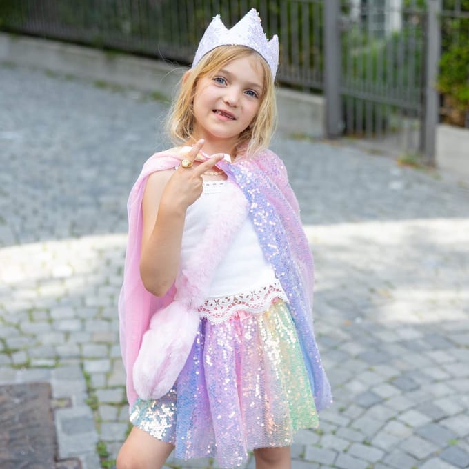 Great Pretenders Verkleedkledij Ombre Sequins - Rok - 4/6 jaar