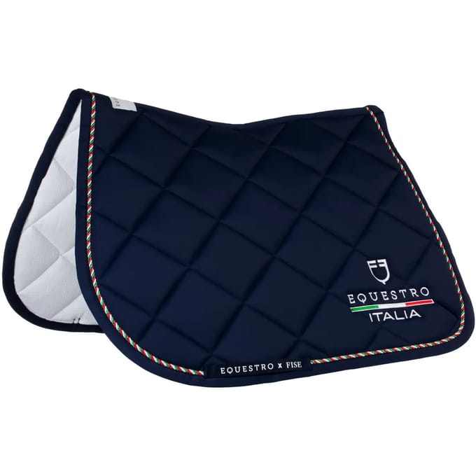 Technische springtapijt met koord Equestro X Fise