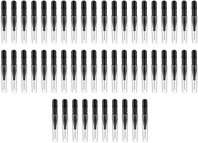 Solidchoice - Set van 50 Micro Wenkbrauwborstels met Cap