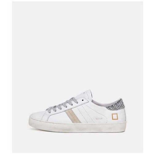 Sneakers D.A.T.E. Hill Low Calf White Silver