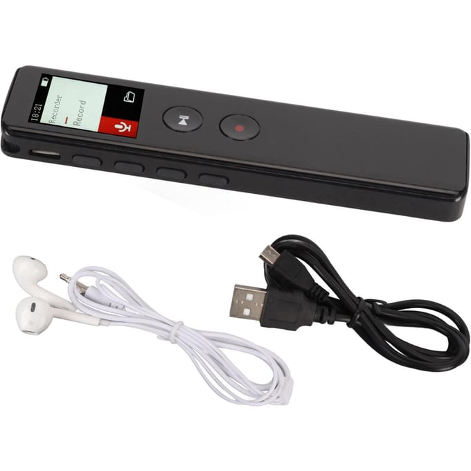 Digitale Voice Recorder met Luidspreker Bluetooth 5.0 Intelligente Ruisonderdrukking Spraakgestuurd