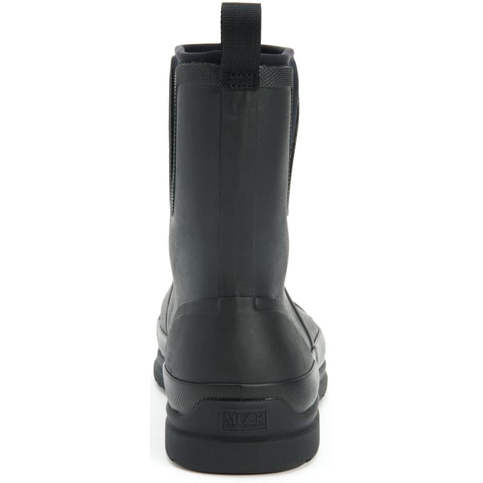 Muck Laarzen Originals Pull On Mid Rubber Zwarte Wellington Laarzen