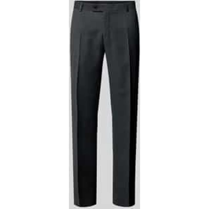 Regular fit pantalon met persplooien