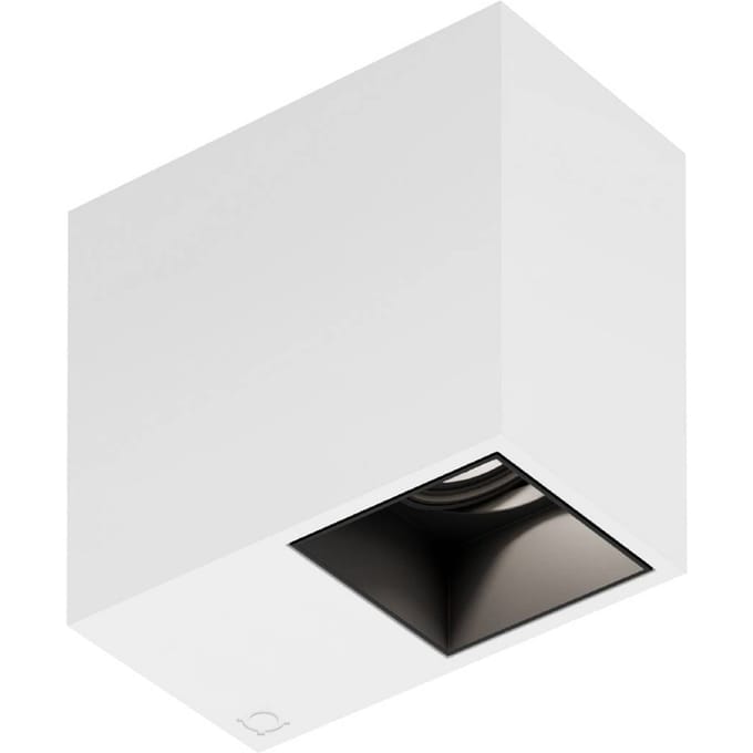 Wever & Ducré Lighting WEVER & DUCRÉ LED downlight Plano 1.0 wit/zwart 927 dimbaar