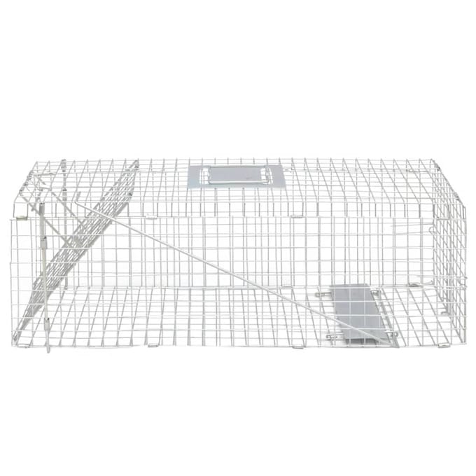 vidaXL Levendeval gegalvaniseerd 80 cm