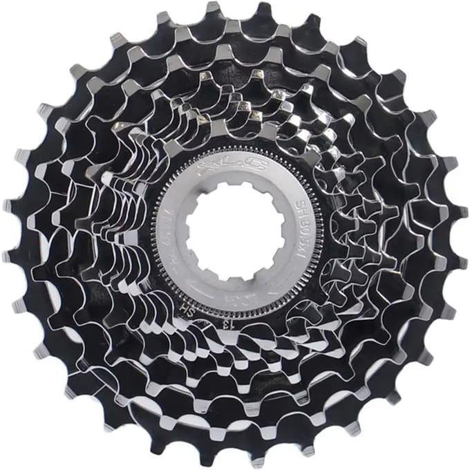 XLC 9 Speed Cassette - Shimano 16-24T - Staal - Zwart