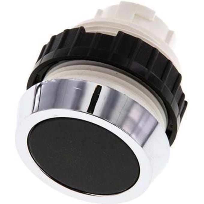 Actuator Opzetstuk 30mm Drukknop Zwart