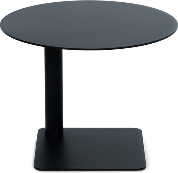 Spinder Design bijzettafel Sunny 30 - Zwart - Ø 40 - Staal