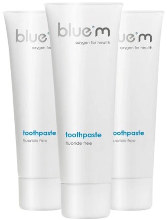 Bluem Tandpasta - 3 Stuks - Fluoridevrij - Voordeelverpakking