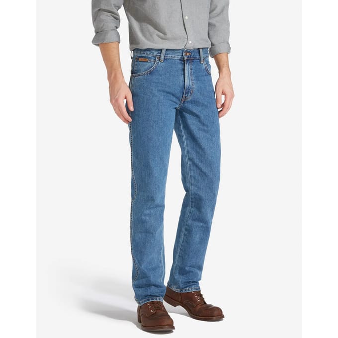 WRANGLER TEXAS VINTAGE STONEWASH AUTHENTIC STRAIGHT HEREN