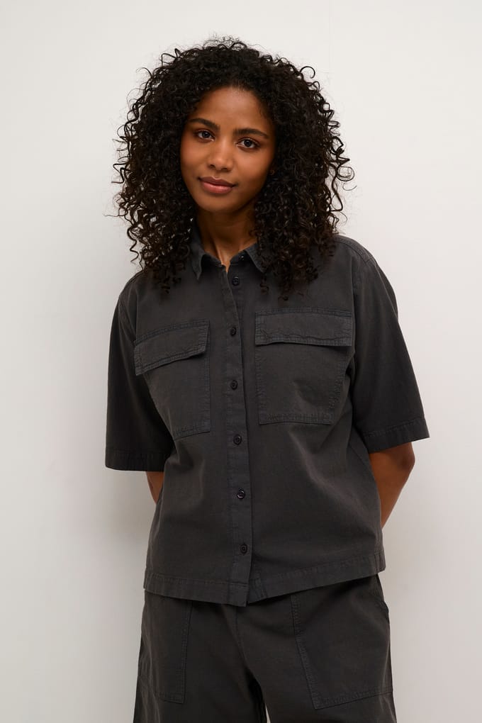 Kaffe KAnaya Liah Shirt Dames Blouse - Maat 44
