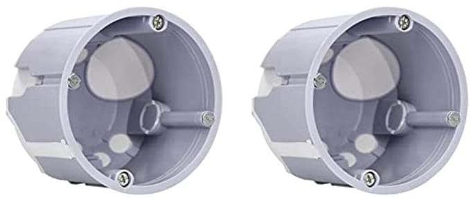 Geluidsisolatiedoos voor Holle Wand - Ø 68 mm - 2 Stuks