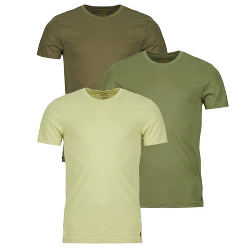Polo Ralph Lauren  T-shirt Korte Mouw S/S CREW 3 PACK CREW UNDERSHIRT