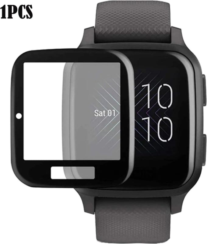 Strap-it Full Cover Screenprotector – Geschikt voor Garmin Venu SQ