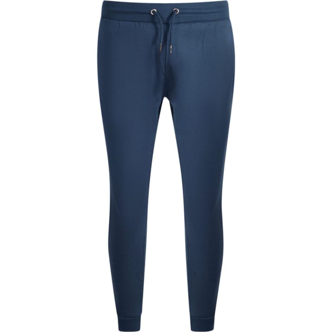 Cavalli Class Print Logo Donkerblauwe Sweatpants