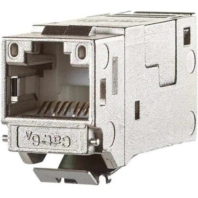 Metz Connect 130910KI RJ45-inbouwmodule Keystone CAT 6A 1 stuk(s)