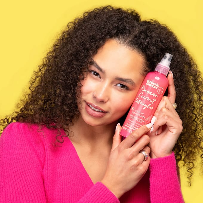 Umberto Giannini Bananenboter Coconut Leave-In Conditioner Leave-in conditioner Dames 250 ml