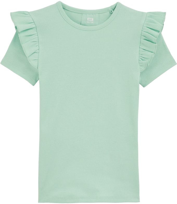 WE Fashion Meisjes T-shirt met ruches