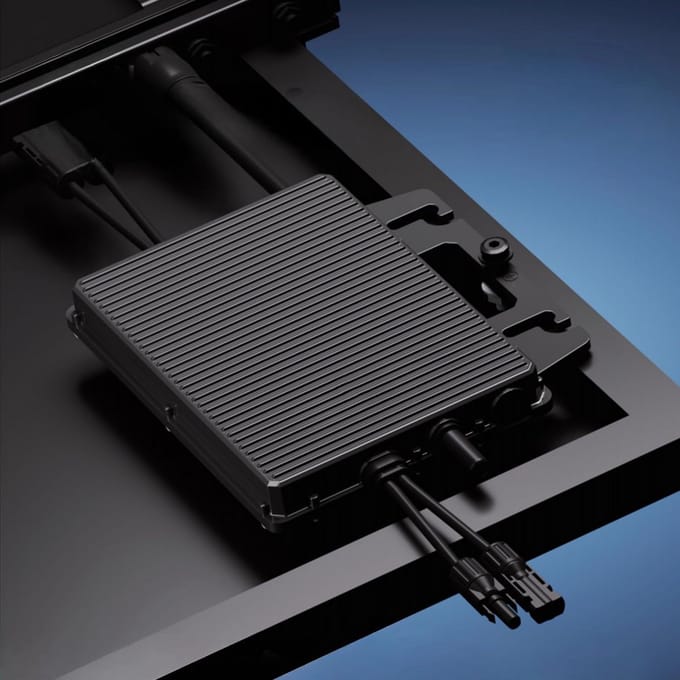 800W Balkon Zonne-installatie met Bluetooth en Wi-Fi - Efficiënte Mini Solarkrachtcentrale