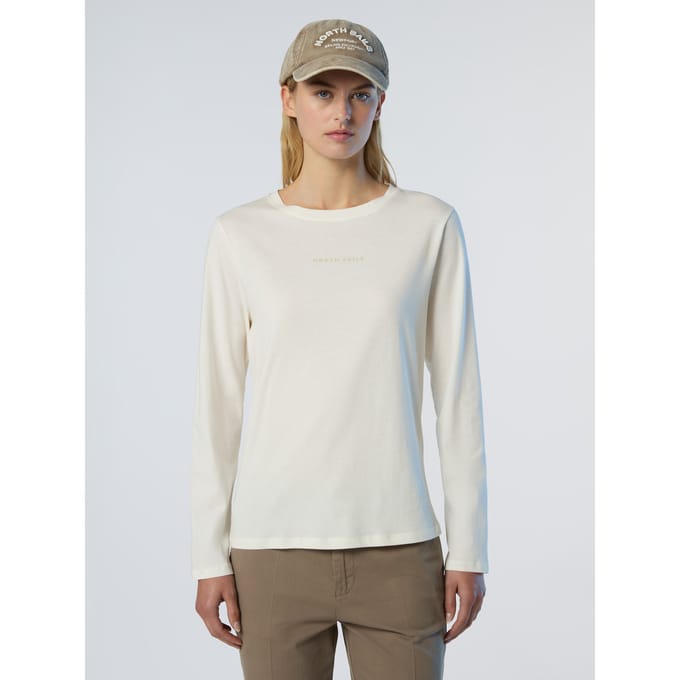North Sails T-shirt met lange mouwen Met verhoogd logo