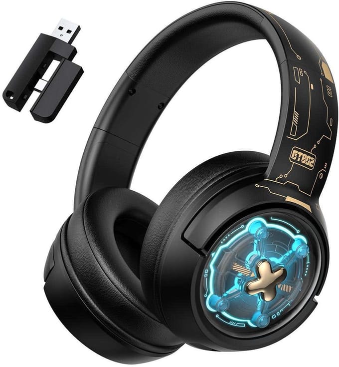 E-Lektron GT802 - Tri-mode koptelefoon - RGB-verlichting - 50 mm drivers