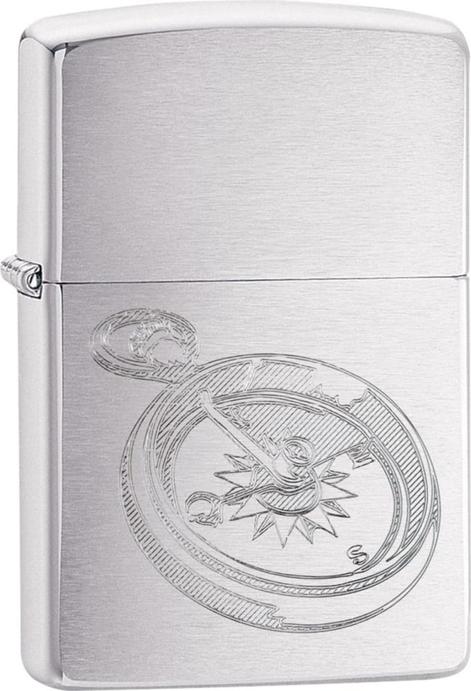 Aansteker Zippo Compass Design