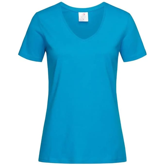 Stedman Classic-T V-Neck Women S279 - Ocean Blue - M