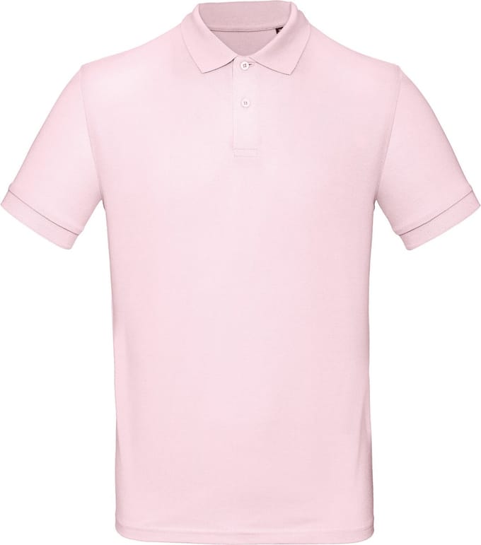 B&C Men's organic polo shirt CGPM430 - Orchid Pink - M