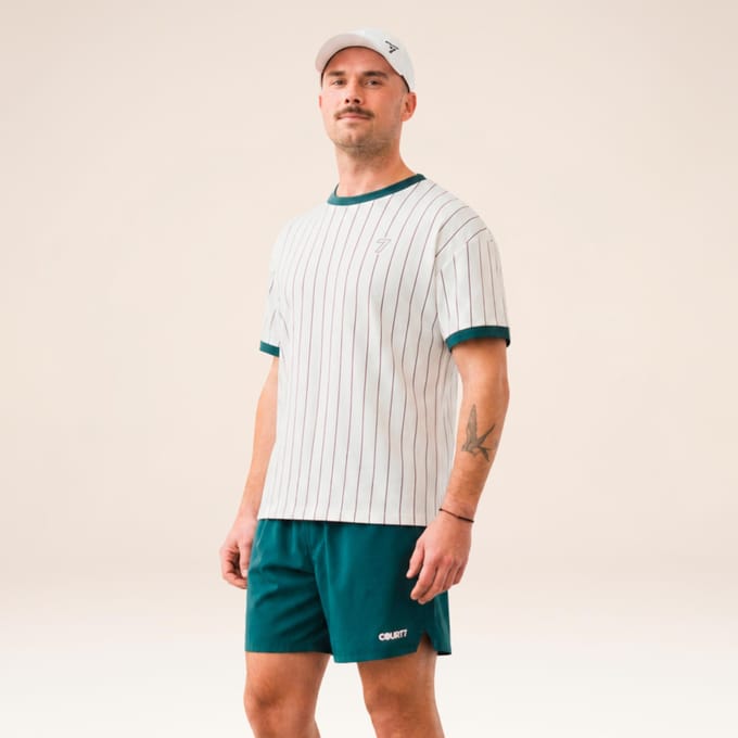 COURT7 AD-IN Stripes 2.0 T-shirt Unisex