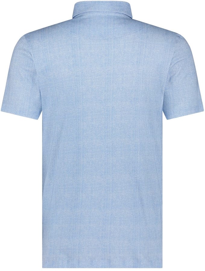 Blue Industry poloshirt korte mouw lichtblauw