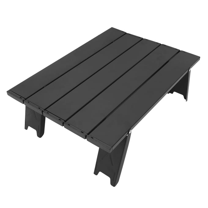 Draagbare Strandtafel Aluminium Ultralicht Opvouwbare Campingtafel Compact Mini Strand Picknick Opvouwbaar gray