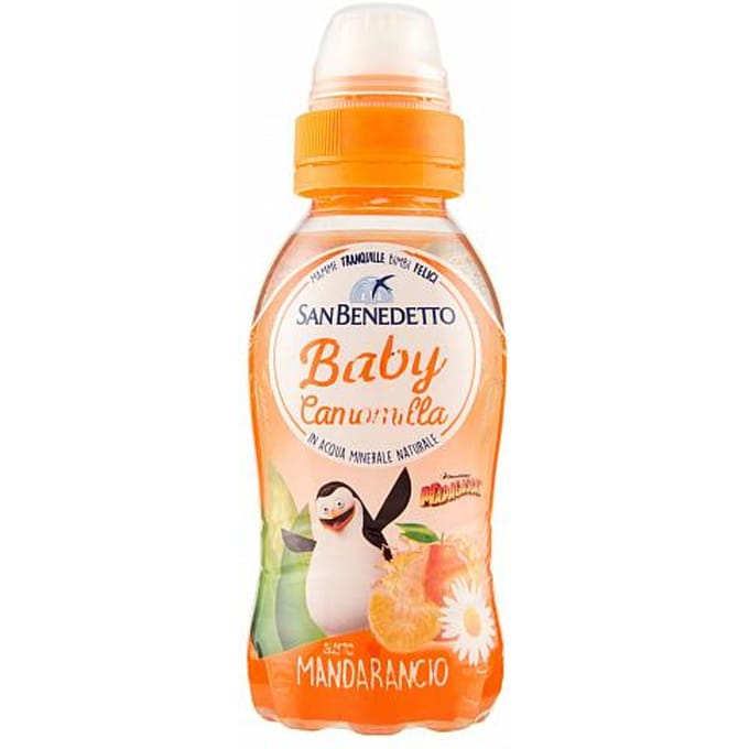 Kamillewater met mandarijn camomilla 250ml - san benedetto