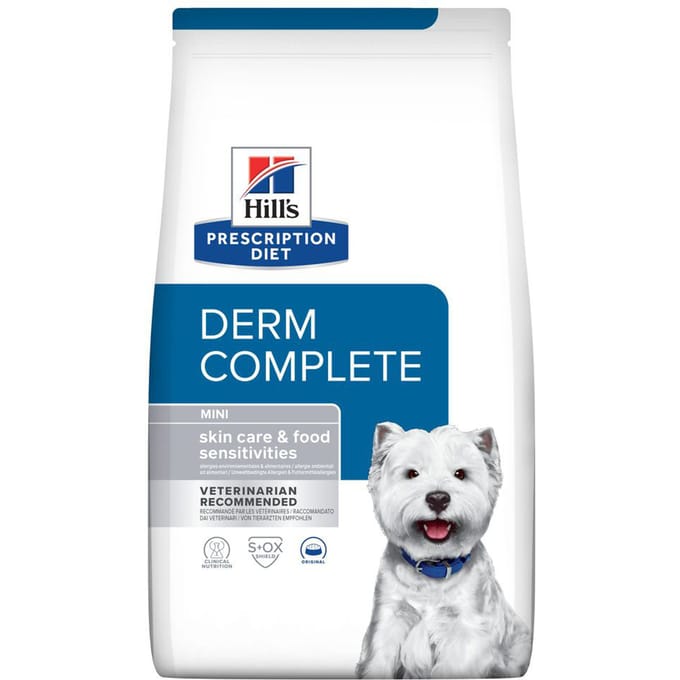 6 kg Canine Derm Complete Mini Hill’s Prescription Diet Hondenvoer