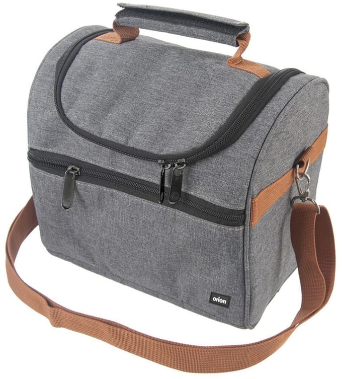 Koeltas Grijs 5,5 l - Lunchtas - Koeltasje - Geïsoleerde - Koelbox