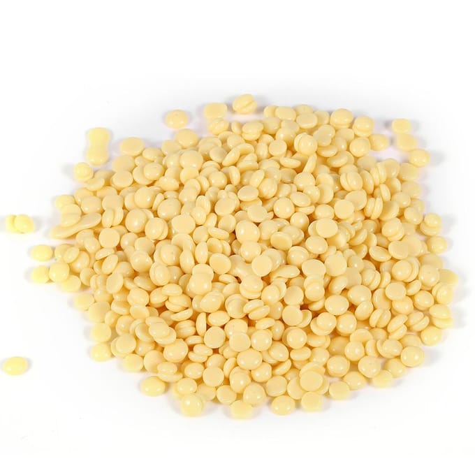 100g Zak Ontharingsharde Was Ontharingsbonen Arm Lichaam Bikini Haarverwijdering(Melk) beige