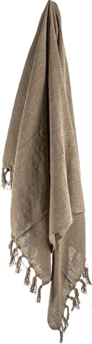 HomeBound by KY | Plaid Cosy taupe | kleed