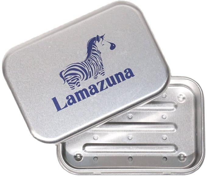 Lamazuna Short break travel tin rectangle 1 Stuks