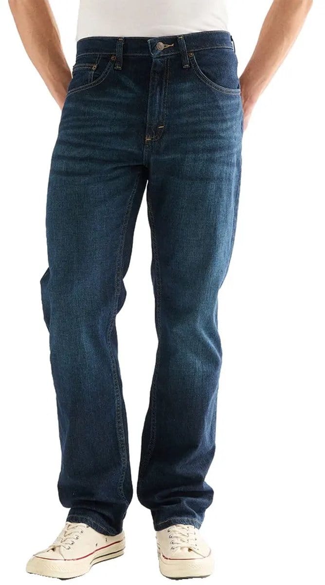 Wrangler 112352956 Regular Fit Spijkerbroek Blauw 36 / 32 Man