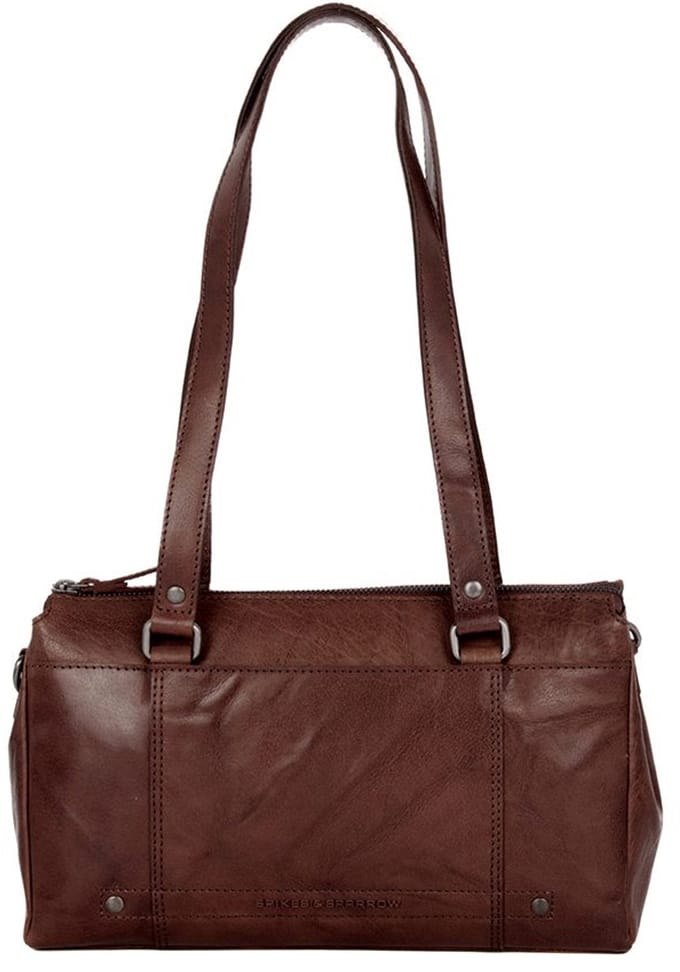 Leren Handtas - Jeannine - Donkerbruin