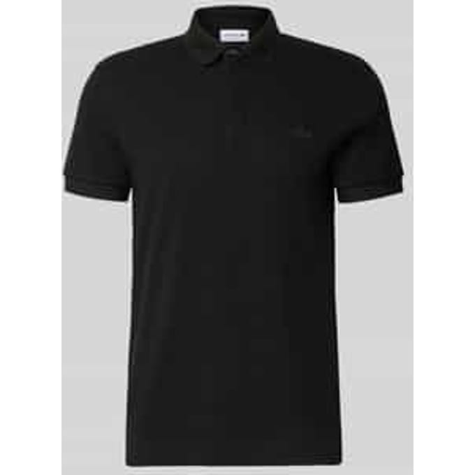Lacoste Heren Poloshirt - Black - Maat S