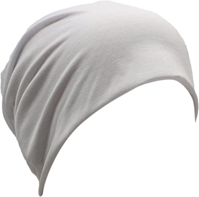 Muts Hoofddeksel - Dames Heren - Comfortabel Slapen - Zomer Slouch Model - One Size - Wit