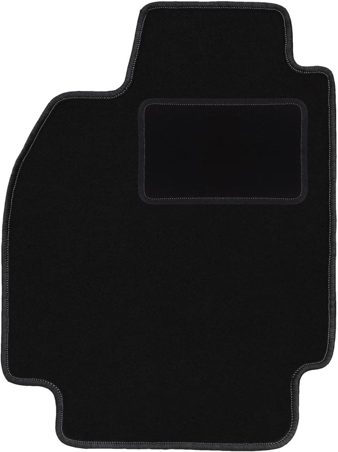 Bestuurdersmat zwart voor: Renault Megane II CC coupé, cabrio (2003-2010)