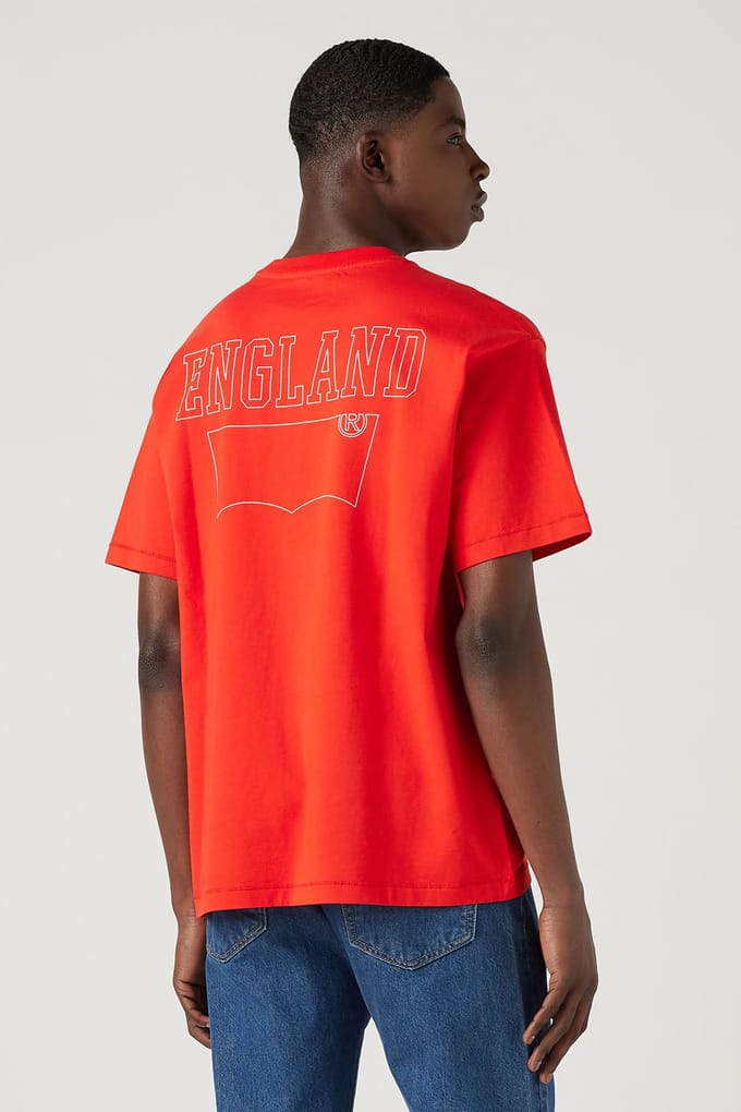 Levi's ® Red Tab™ Vintage Tee Taglia: S | T-shirt stampate Outlet | Uomo | Rosso