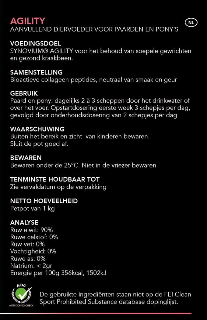Synovium Agility - 1 kg
