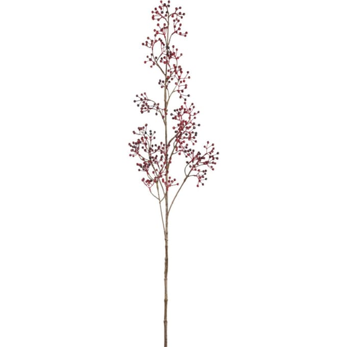 PTMD Kunsttak Berry - 55x54x103 cm - Polyester - Paars
