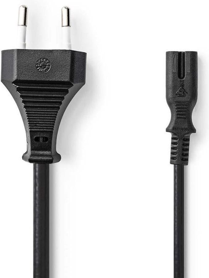 GO SOLID! ® Netsnoer geschikt voor Pioneer DJ PLX-500 draaitafel