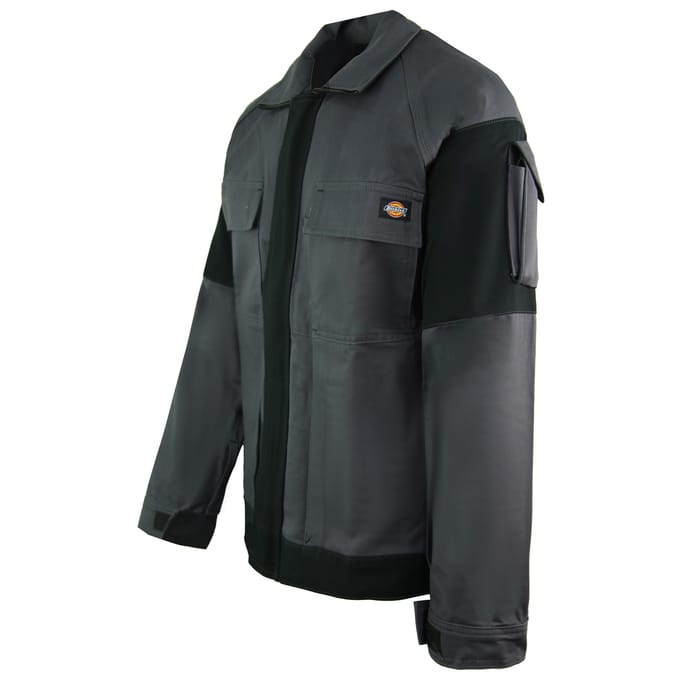 Dickies Grafter Duo Tone heren grijs/zwart werkjas