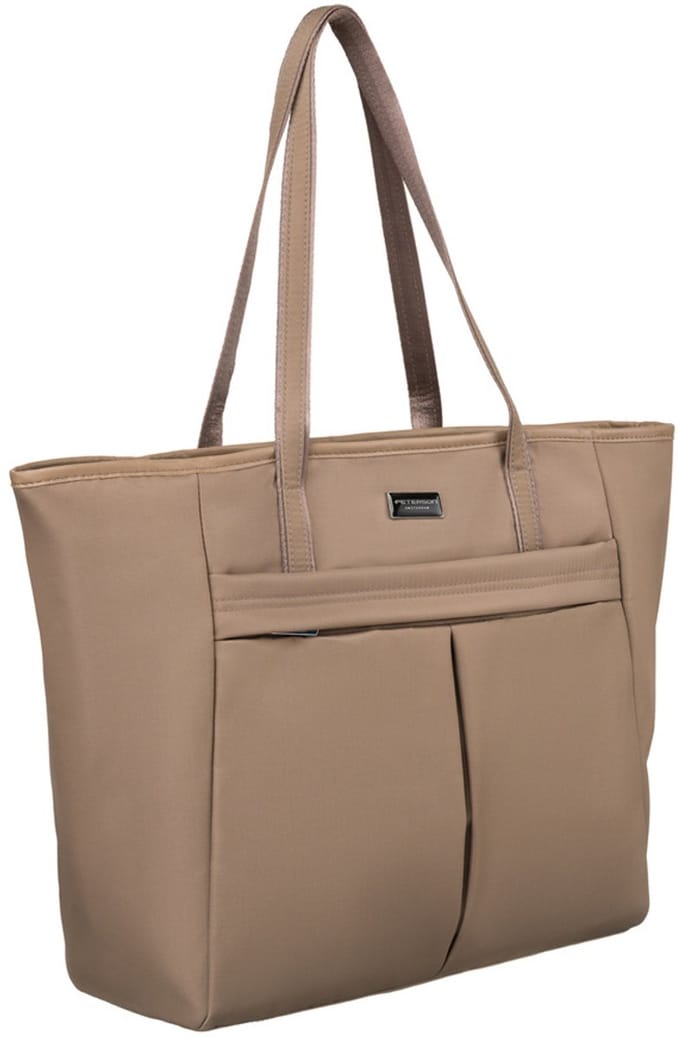 Peterson Shopper - Dameshandtas - Beige - Nylon - Veelzijdig gebruik