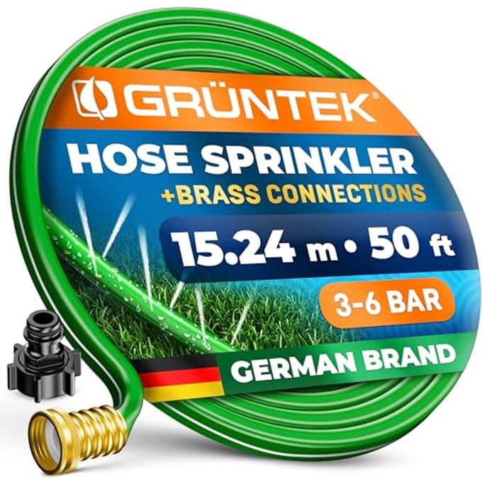 Tuinsproeier 15,24 m - Irrigatieslang voor Efficiënte Besproeiing van 4-5 m²/m